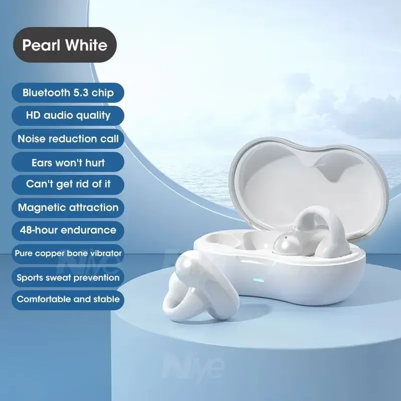 HiFi Music Bluetooth Wireless Earphones TWS Earbuds Sports Headphones Earcuffs For Running 0