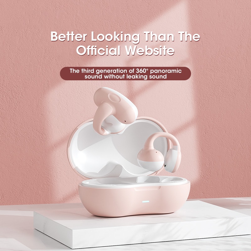 HiFi Music Bluetooth Wireless Earphones TWS Earbuds Sports Headphones Earcuffs For Running 2