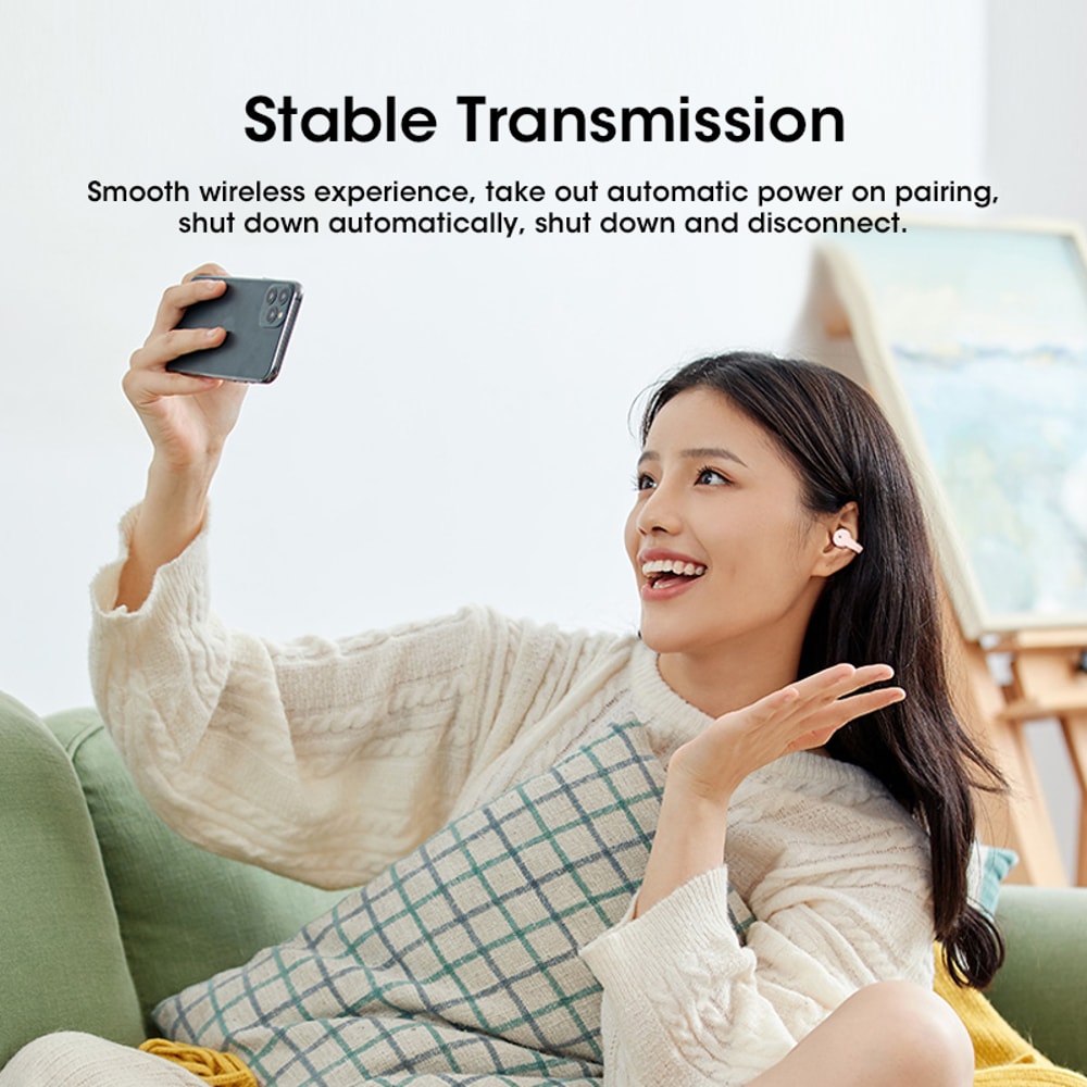 HiFi Music Bluetooth Wireless Earphones TWS Earbuds Sports Headphones Earcuffs For Running 5