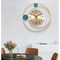 Minimalist Wall Clock, Modern Wind Design, Silent Clock for Home Living Room, Fashionable Bedroom Wall Decoration.