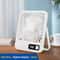 Mini Desk Fan USB Rechargeable Portable 2000mAh Ultra Quiet 5 Speed Strong Airflow Cooling Fan For 0
