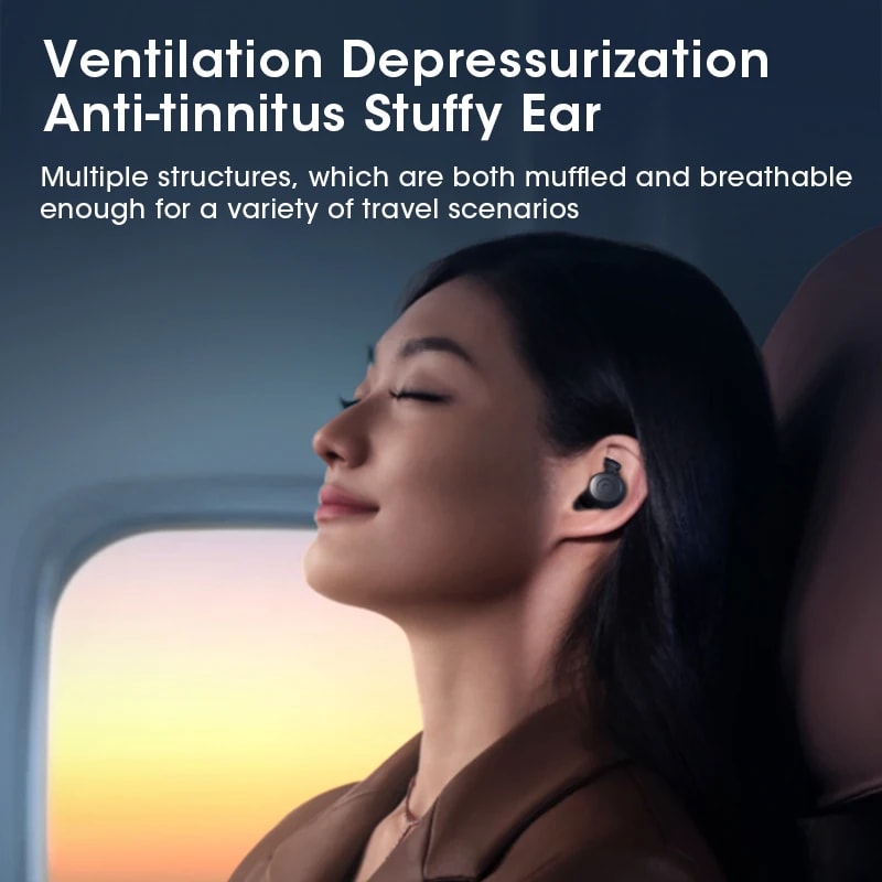 Reusable Earplugs for Noise Prevention, Silicone Silent Earplugs, Sleep Soundproofing, Noise Reduction, Deep Sleep.