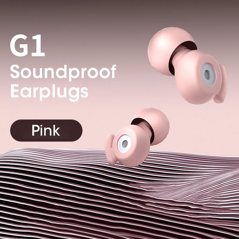 Reusable Earplugs for Noise Prevention, Silicone Silent Earplugs, Sleep Soundproofing, Noise Reduction, Deep Sleep.