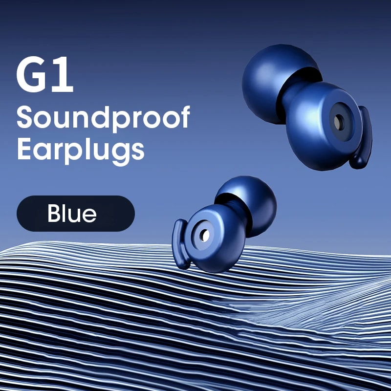 Reusable Earplugs for Noise Prevention, Silicone Silent Earplugs, Sleep Soundproofing, Noise Reduction, Deep Sleep.