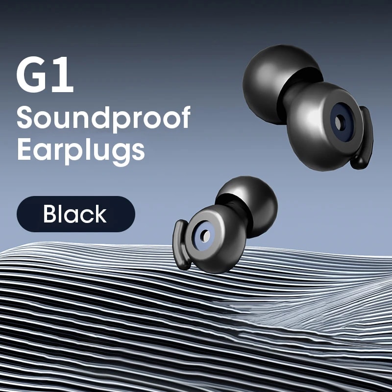 Reusable Earplugs for Noise Prevention, Silicone Silent Earplugs, Sleep Soundproofing, Noise Reduction, Deep Sleep.