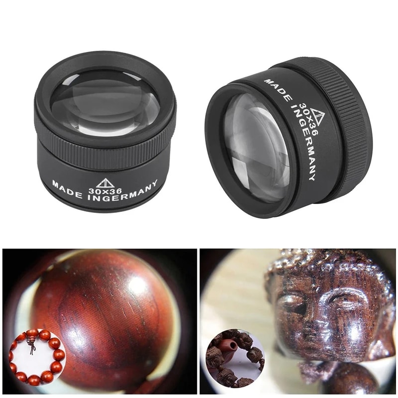 Loupe Magnifier, Optical Lens for Jewelry Coin Stamps Precision Repair Work