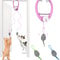 Interactive Cat Toy Electric Door Hanging Cat Toy USB Rechargeable Self Play Toy Retractable Kitten 5