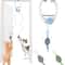 Interactive Cat Toy Electric Door Hanging Cat Toy USB Rechargeable Self Play Toy Retractable Kitten 6