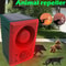 Night Animal Repellent Solar Powered With Red LED Light Waterproof For Garden Yard Farm Chicken Coo 2