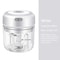 USB Mini Electric Garlic Mincer Portable Onion Food Processor Vegetable Chopper Small Food Chopper 4