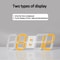 Modern Design LED Wall Clock With Remote Control And Automatic Photosensitive Function 1