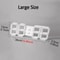 Modern Design LED Wall Clock With Remote Control And Automatic Photosensitive Function 4