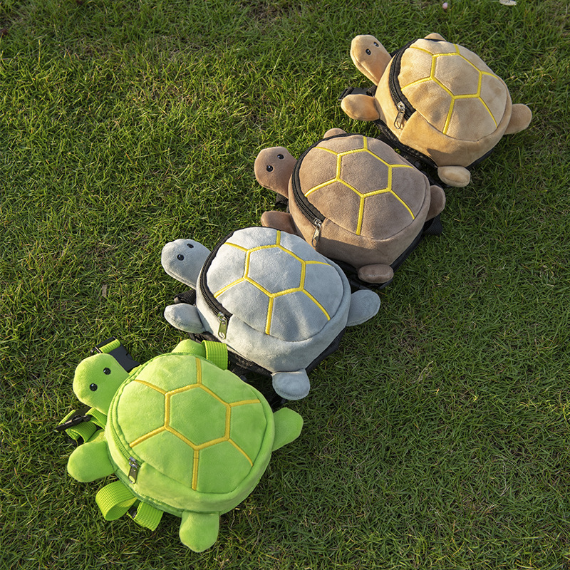 Cute Turtle Shape Dog Bag Pet Backpack Large Capacity Soft Snack Bag Puppy School Bag Convenient Po 1