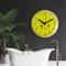 Art Mini Sucker Design Wall Clock for Kitchen Living Room Minimalist Shower Clock Home Decor