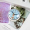 Art Mini Sucker Design Wall Clock for Kitchen Living Room Minimalist Shower Clock Home Decor