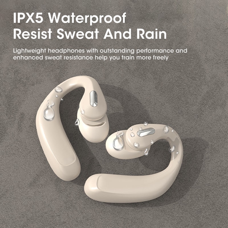 Bluetooth Earbuds with Microphone Wireless Headset Air Conduction Sports Earhook