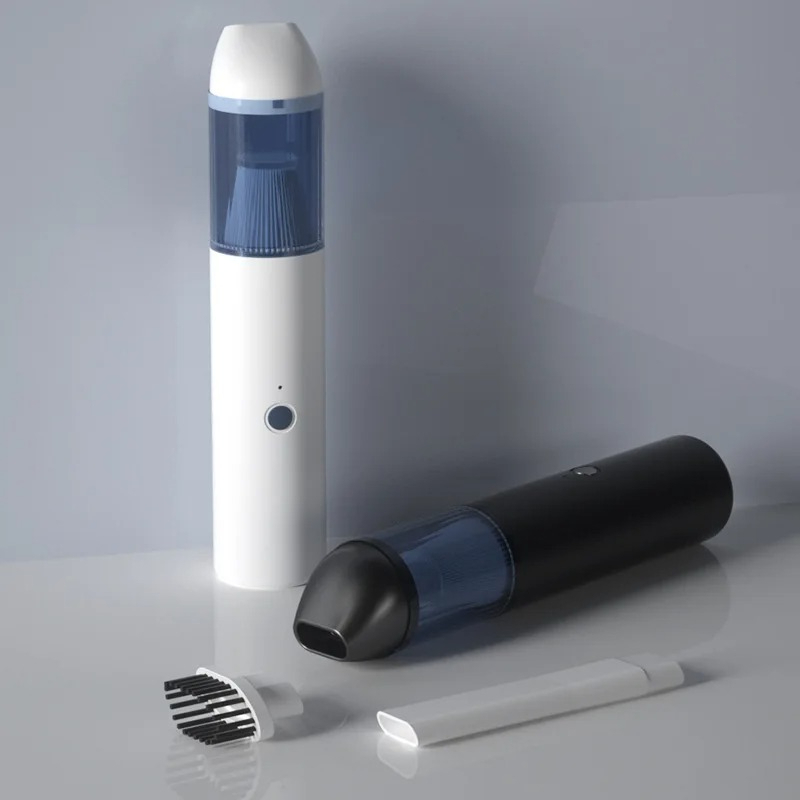 Handheld Mini Cordless Car Vacuum Cleaner, Wireless Charging for Home and Desktop Cleaning