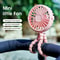Outdoor Baby Stroller Handheld Fan USB Desktop Folding Fan Portable Mini Fan Summer Mute Multifunct 5