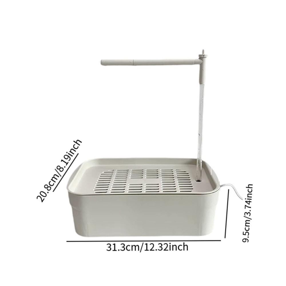 USB Electric Shower Box For Small Pets Lovebird Cockatiel Ferret Automatic Running Water Bird Batht 5