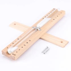 wooden rotating hourglass timer for sauna bathroom wall mounted explosion-proof glass ornament