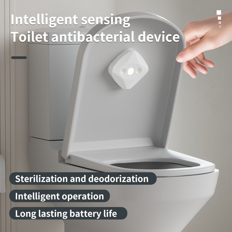 USB Rechargeable Toilet Sterilizer Ultraviolet Deodorization Negative Ion 3