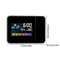 LED Rotating Projection Digital Alarm Clock Color Display Home Desktop Decoration Electronic Clock 4