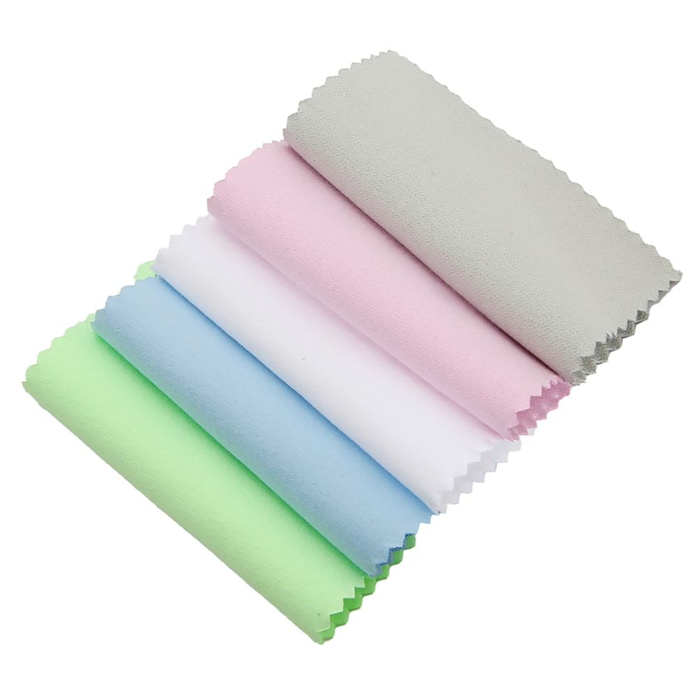 Reusable Polish Polishing Cloth Silver Clean Wiping Cloth For Silver Gold Anti Tarnish Soft Clean J 4