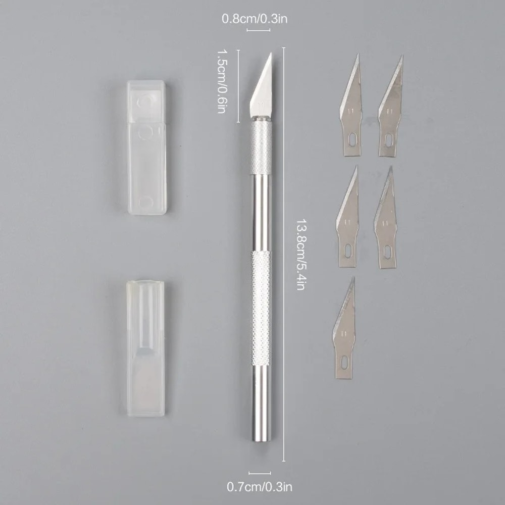 Antishake Vinyl Decal Knife Multifunctional PPF Membrane Craft Papercut Wire Paper DIY Tool For Car 1