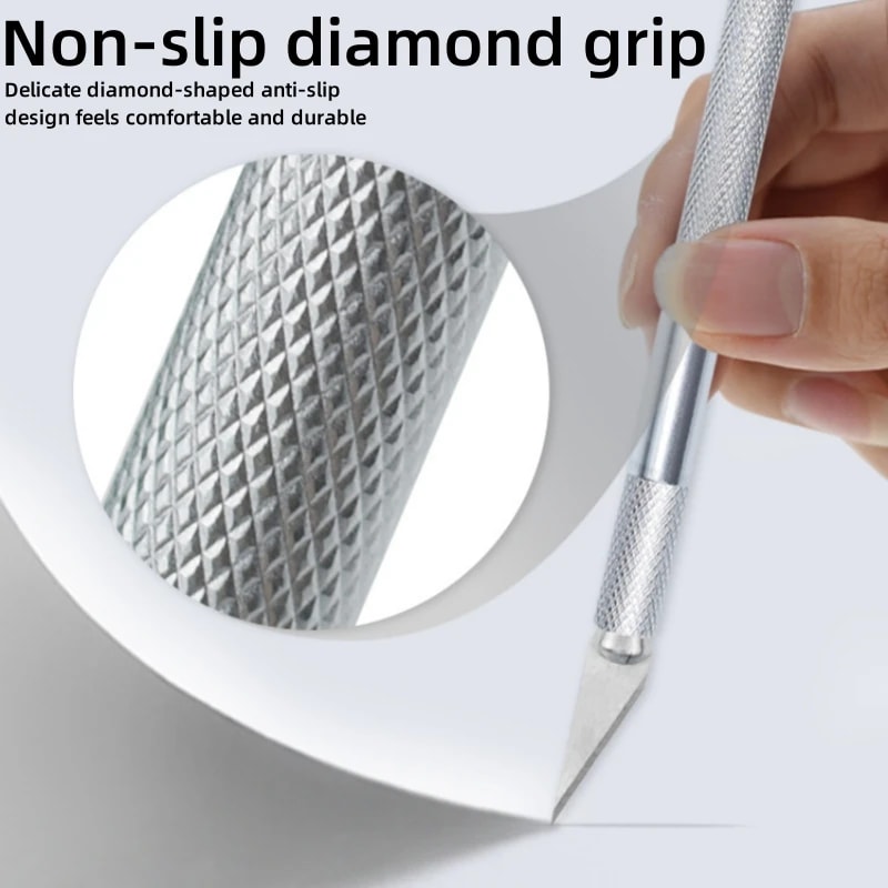 Antishake Vinyl Decal Knife Multifunctional PPF Membrane Craft Papercut Wire Paper DIY Tool For Car 6