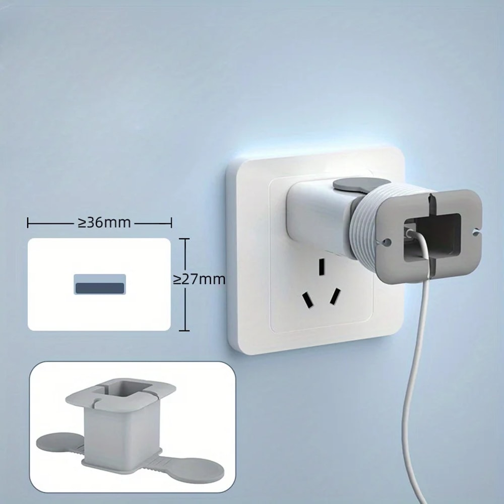 Travel Storage Bracket Data Cable Winder Charger Protective Case For Travel Convenience 2