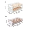 Plastic Layer Kitchen Egg Storage Box Refrigerator Organizer Rack Fresh Large Capacity Storage 4