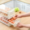 Plastic Layer Kitchen Egg Storage Box Refrigerator Organizer Rack Fresh Large Capacity Storage 3