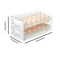 Plastic Layer Kitchen Egg Storage Box Refrigerator Organizer Rack Fresh Large Capacity Storage 6