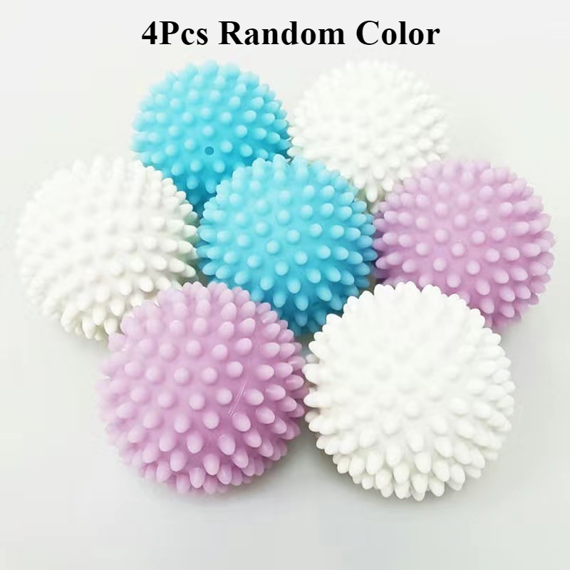 Reusable Laundry Balls Fabric Softener Stain Remover AntiTangle Washing Machine Cleaner 7