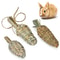 Natural Woven Grass Rabbit Chew Toys Bite Treat For Small Animals Guinea Pigs Hamster Teeth Grindin 0