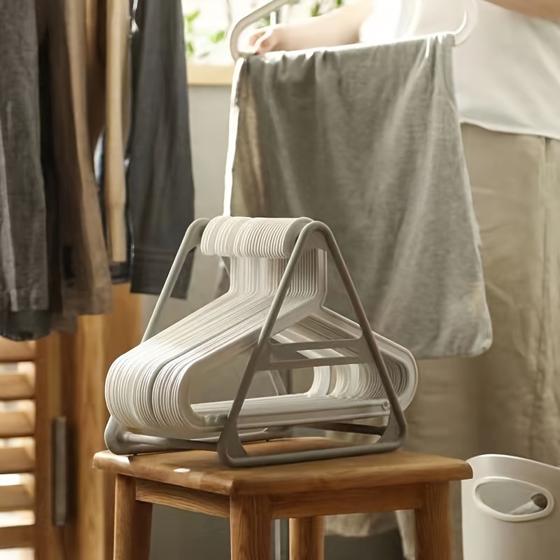 Multilayer Storage Rack Hanging Clothes Rack Household Organizer Clothes Hanger Storage Rod 3