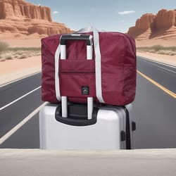 foldable travel storage bag large capacity expandable gym bag sports carry-on organizer bedroom storage