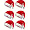 Iconic Santa Cap For Holiday Parties Adult Unisex Christmas Santa Hat 5