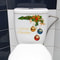 Merry Christmas Wall Decal Decorative Sticker For Bathroom Walls 2
