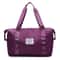 Waterproof Carry On Travel Duffle Bag Nylon Sports Tote Handbag Large Capacity For Women 9