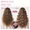 Curly Hair Detangling Brush Scalp Massage Comb With Cleaning Claw And Natural Bristles Styling Tool 4