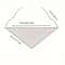 Print Hair Scarf For Women Triangle Headband White Sweet Kerchief Stylish Hair Bands For Girls 4