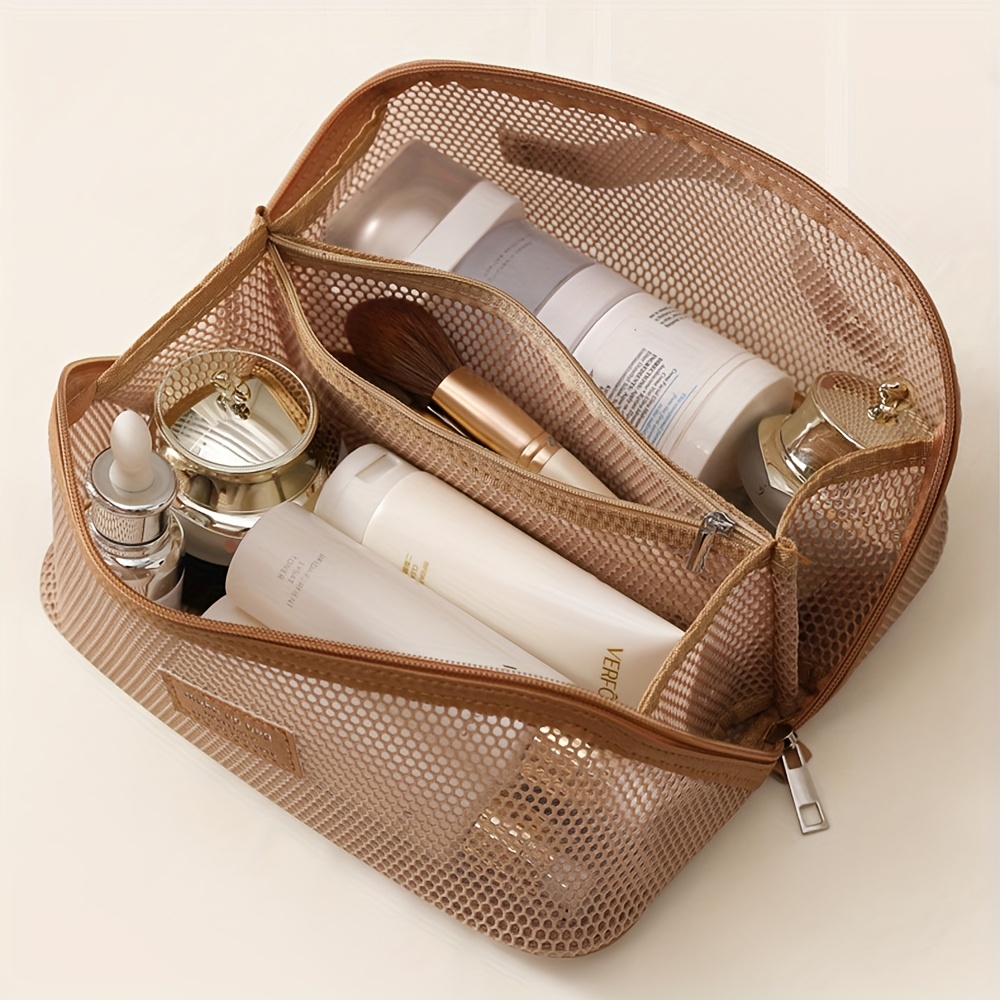 Cosmetic Makeup Organizer Bag Storage Pouch Toiletry Kit Luxury Case For Travel Zip 2