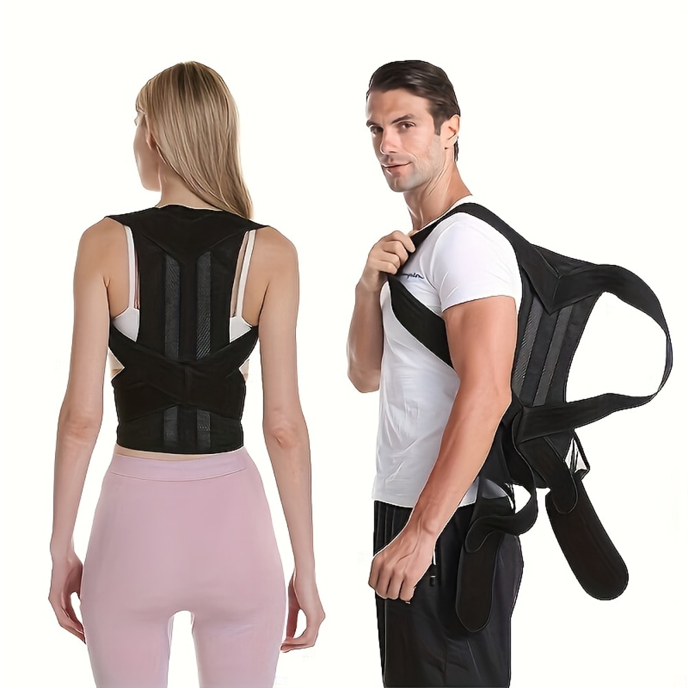 Adjustable Invisible Back Posture Corrector Shoulder Brace Clavicle Support For Men Women Adult Chi 4