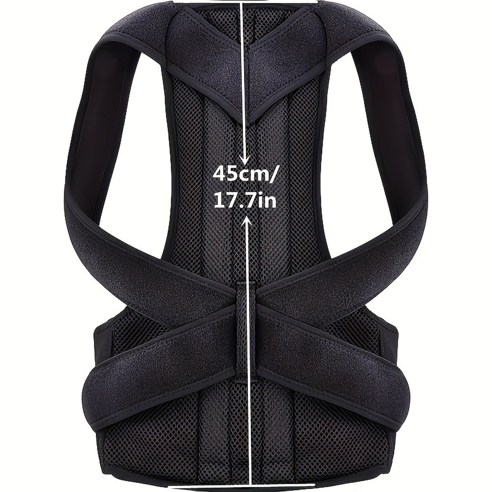 Adjustable Invisible Back Posture Corrector Shoulder Brace Clavicle Support For Men Women Adult Chi 5