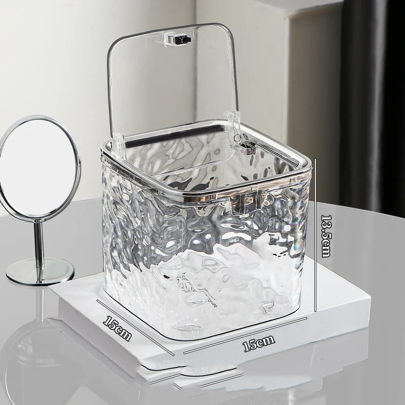 Hair Accessories Organizer Acrylic Storage Box Clear Hair Tie Organizer For Headband Laundry Pods C 8