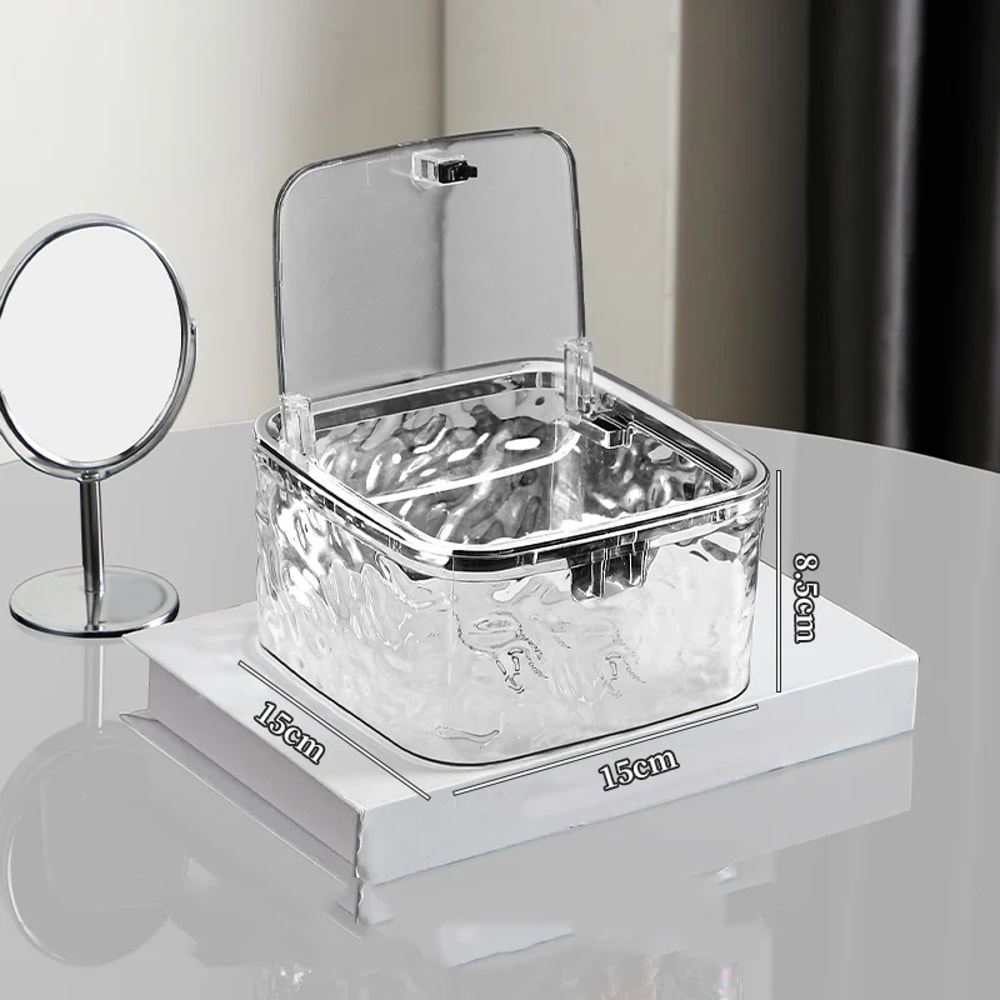 Hair Accessories Organizer Acrylic Storage Box Clear Hair Tie Organizer For Headband Laundry Pods C 6