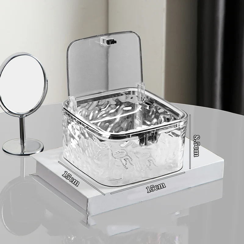 Hair Accessories Organizer Acrylic Storage Box Clear Hair Tie Organizer For Headband Laundry Pods C 6