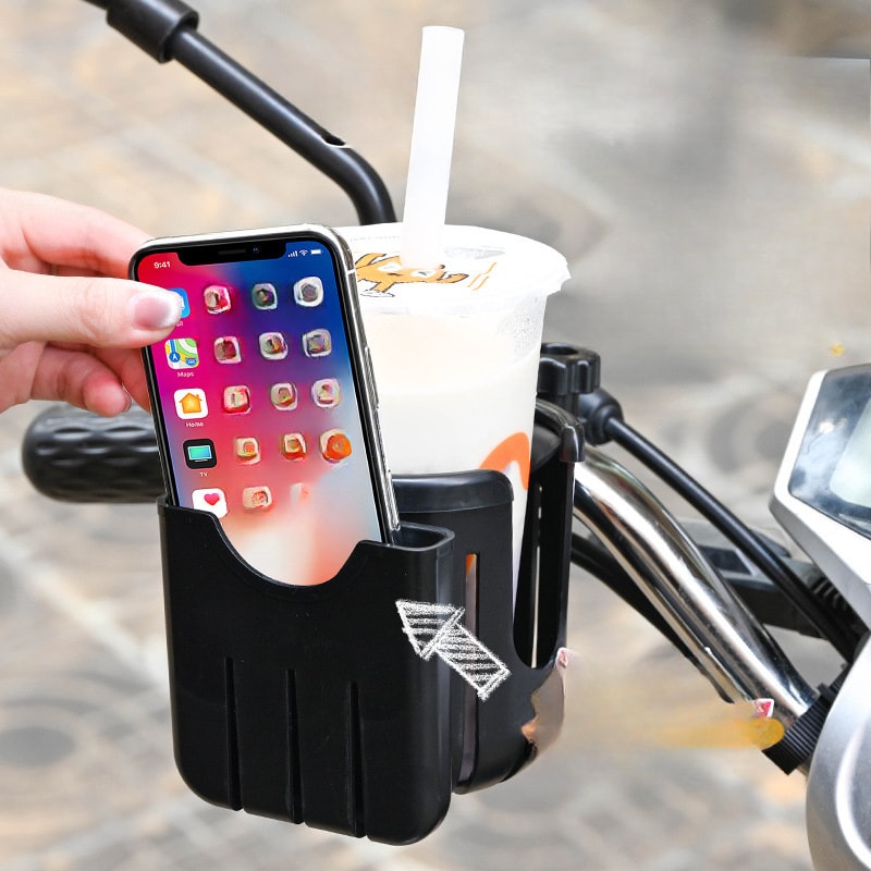 Milk Tea Cup Holder Bike Cup Holder Electric Bike Beverage Holder Mountain Bike Water Bottle Holder 2