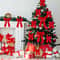 Red Velvet Christmas Bows Set Of Perfect For Tree Garlands Wreaths Indoor Outdoor Decor 1